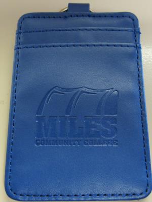 Image of Leatherette Vertical ID Holder